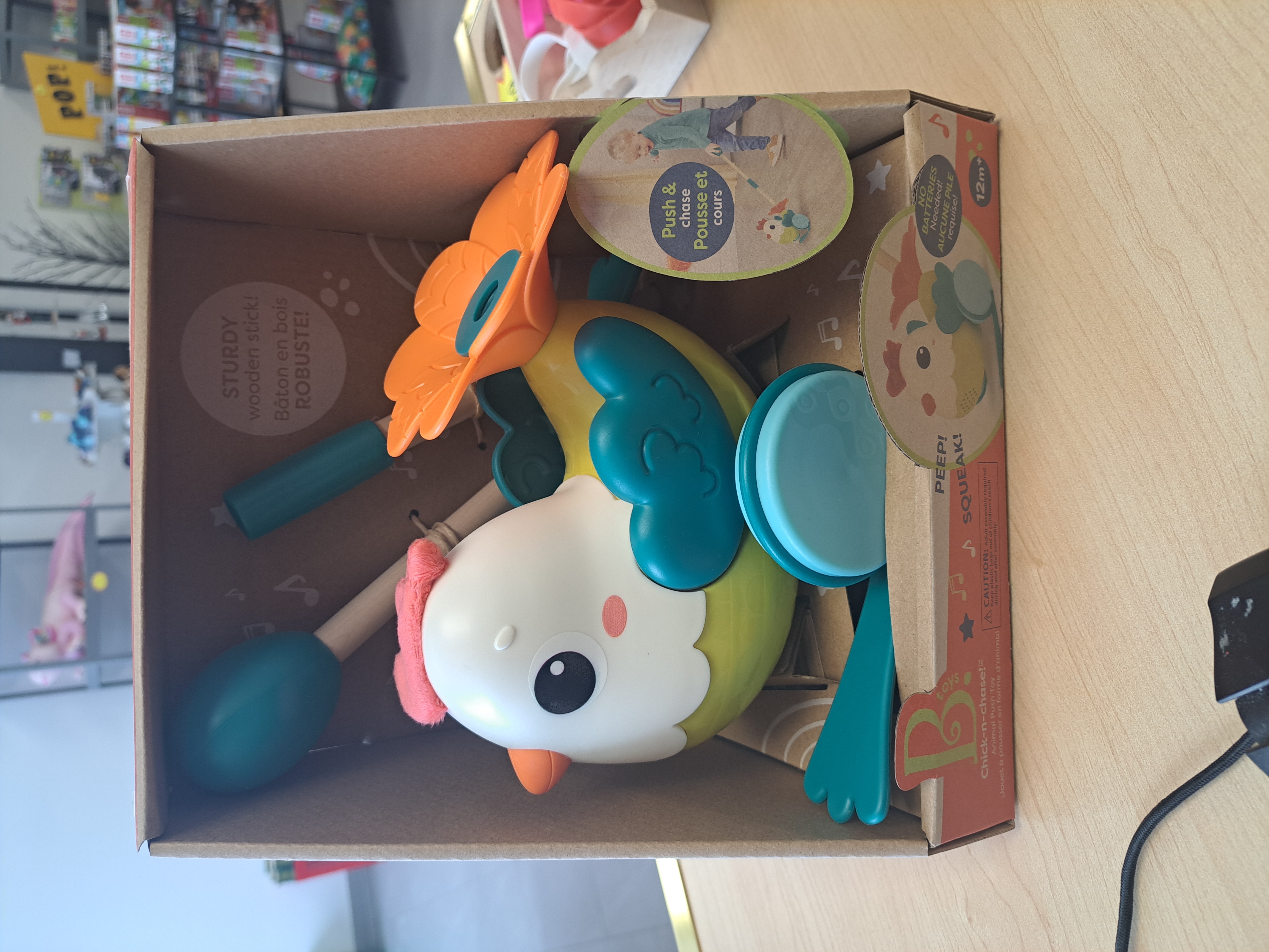 B. Active Poule a pousser chick-n-chase